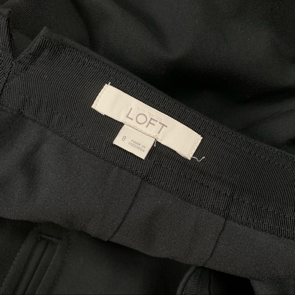 LOFT High-waisted Pencil Skirt - Black / Size 8 - Picture 3 of 4